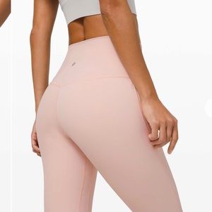 Lululemon Align 25” Feather Pink